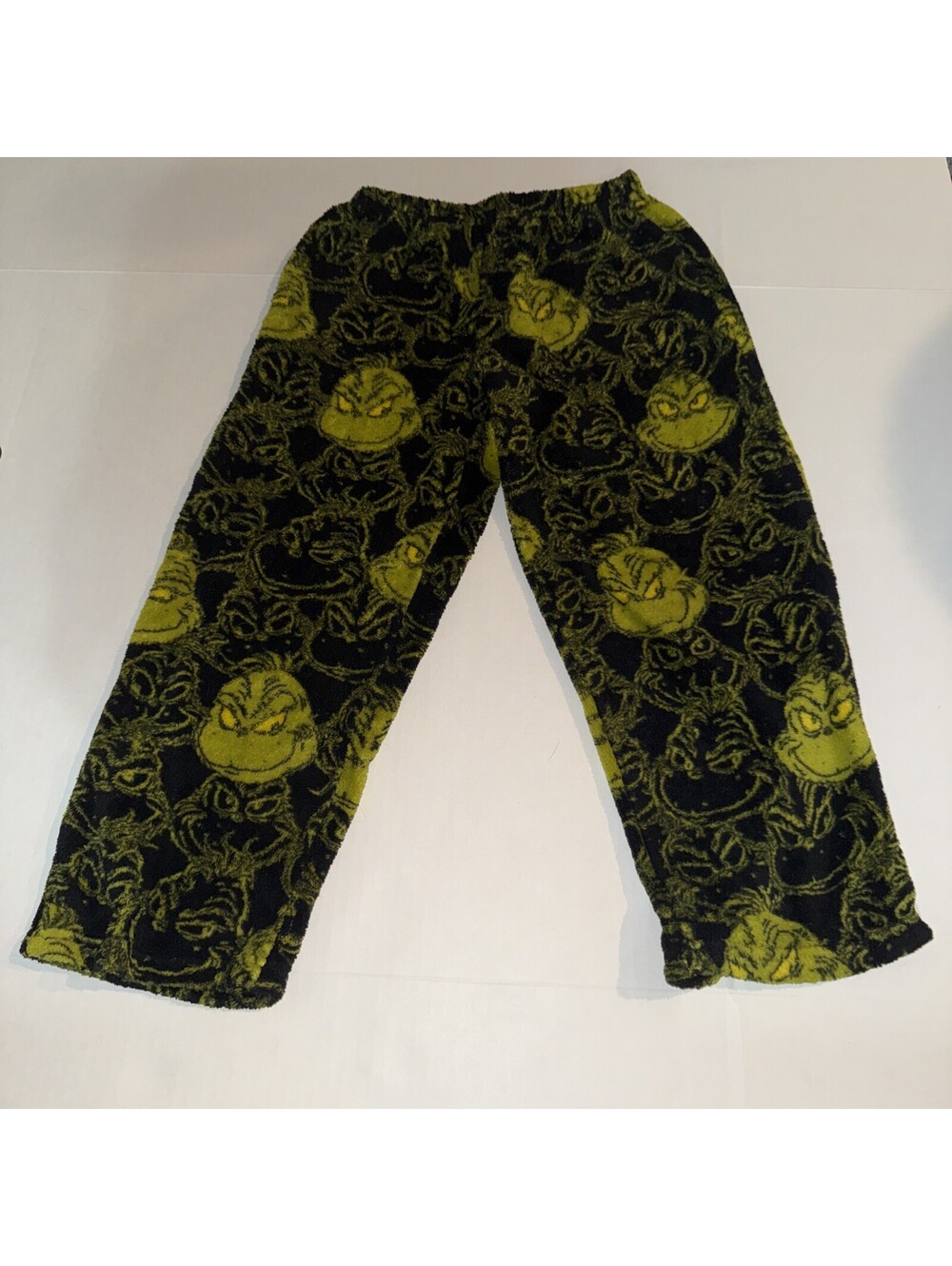 Green And Black Grinch Fleece Pants